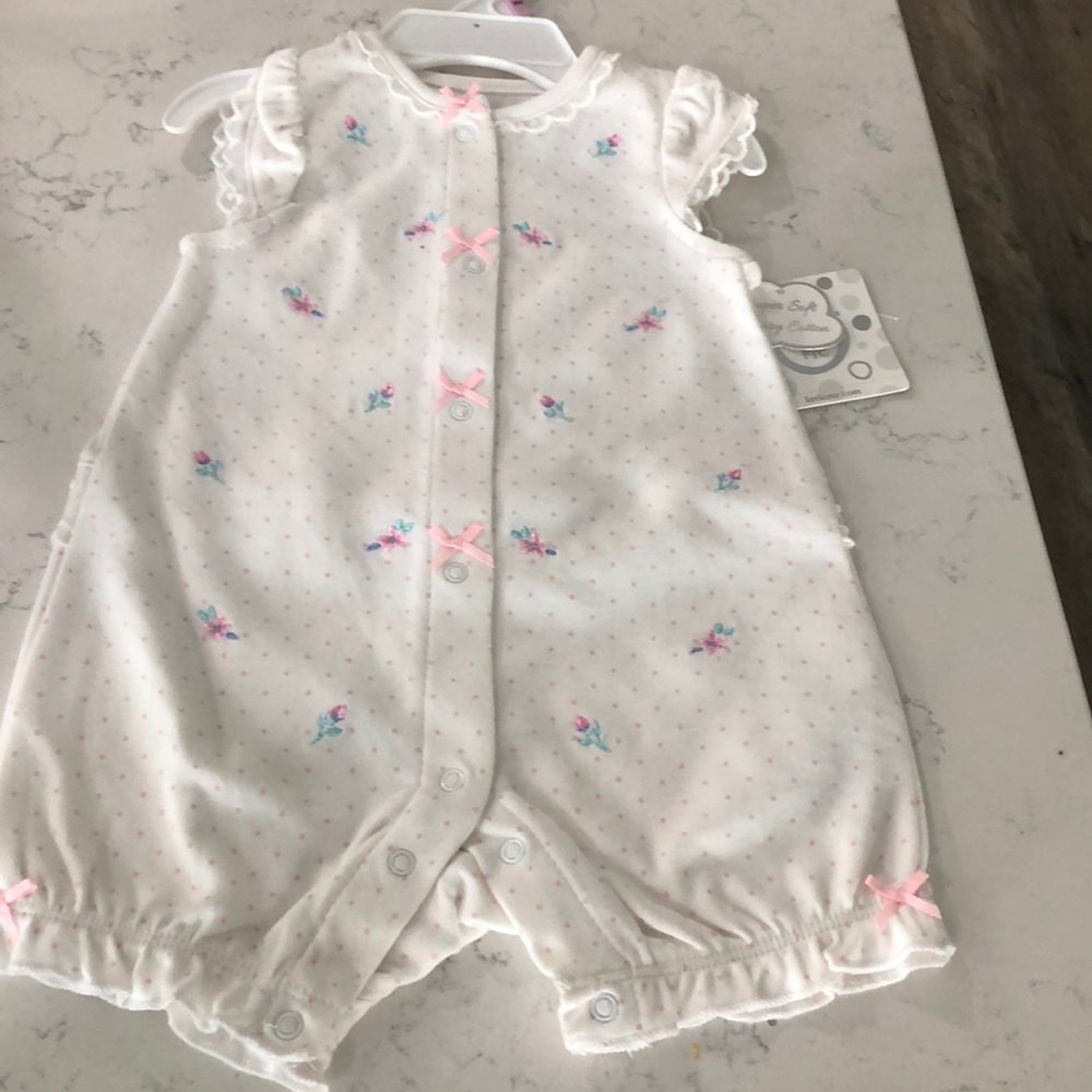 Little Me NWT 9M knit onsie